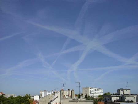 Chemtrails Creteil sud Paris 1